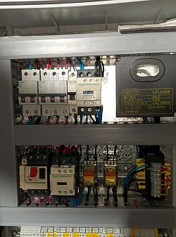 Tablero quemador control honeywell